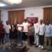 SDNON FELICITATES WITH ARCHBISHOP DESIGNATE ISAAC IDAHOSA ON 32nd ANNIVERSARY