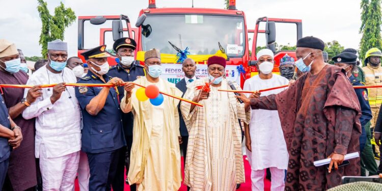 Federal Fire Service Saves166 Lives, N15trn Worth Of Property In Q2 Of 2021; Rescues 82 Persons In Distress – Aregbesola