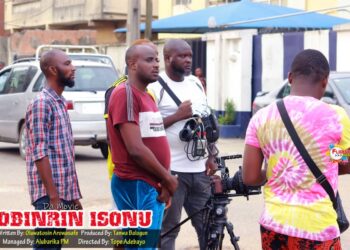 Location Pictures from Tanwa Balogun’s latest movie “Obirin Isonu”