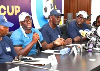 SANWO-OLU AIDES UNVEIL BOS YOUTH CUP TO PROMOTE SPORTS