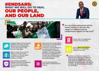LEKKI TOLL GATE INCIDENT:GOV SANWO-OLU CALLS FOR HEALING AND ENCLOSURE