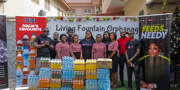 Rite Foods Ltd Sponsors For The Fourth Time; Nollywood Celebrity, Eniola Badmus’ ‘Feeds the Needy’ Initiative in Lagos