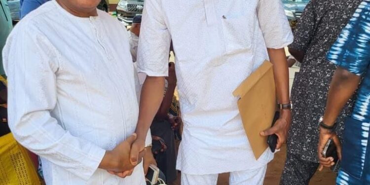 PICTURES AS LAGOS APC,GAC MEMBERS FILL TINUBU,SANWO OLU FORMS