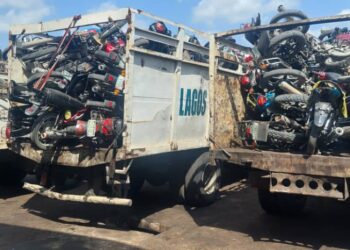 LAGOS TASKFORCE SET TO CRUSH ANOTHER SET OF 2,228 MOTORCYCLES – JEJELOYE