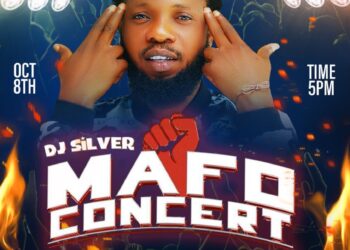 Dj Silvers’ MAFO Concert slated for October 8