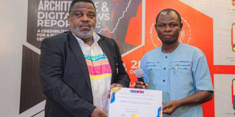 SDNON Inaugurates Otunba Femi Davies, others as new executives at 2022 summit