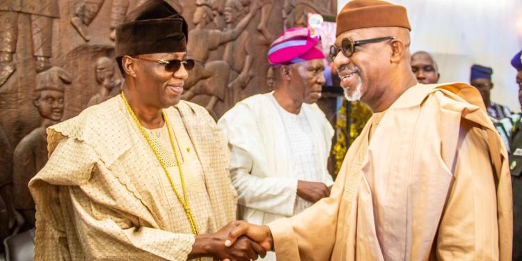 PHOTOS: Otunba Gbenga Daniel At The Unveiling Of Sikiru Adetona College Of Education