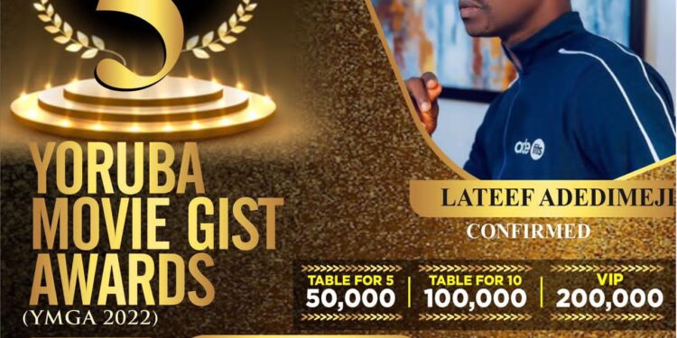 Yoruba Movie Gist Awards To Hold Tomorrow Sunday November 13th