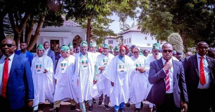 Tinubu/Shettima Presidential Rally In Lagos (PHOTOS)