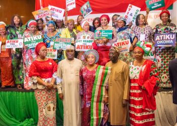 Atiku charges Women to deliver votes and take leadership as PDP inaugurates women campaign council