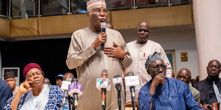 Atiku Endorses CAN Policy Document