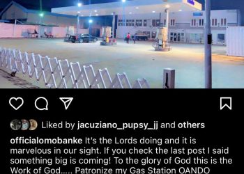 Ace Actor Soji Omobanke ventures into downstream sector opens fuel station