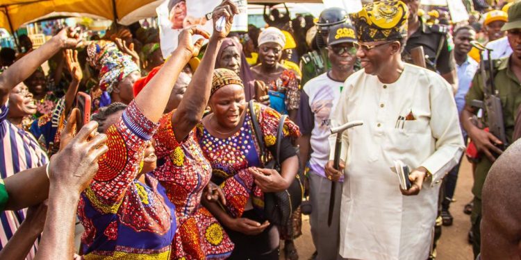 ‘NO TO DO OR DIE POLITICS’ AS OGD Stages Campaign At Facility Owned By Late Senator Buruji Kashamu In Ijebu Igbo