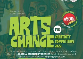 ArtsForChange Competition Organisers Unveil Judges
