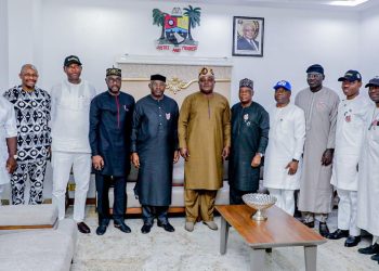 PHOTOS: Tinubu: Abdulmalik, Olonisakin, Buratai, Others Visit Lagos, Meets Lagos Speaker