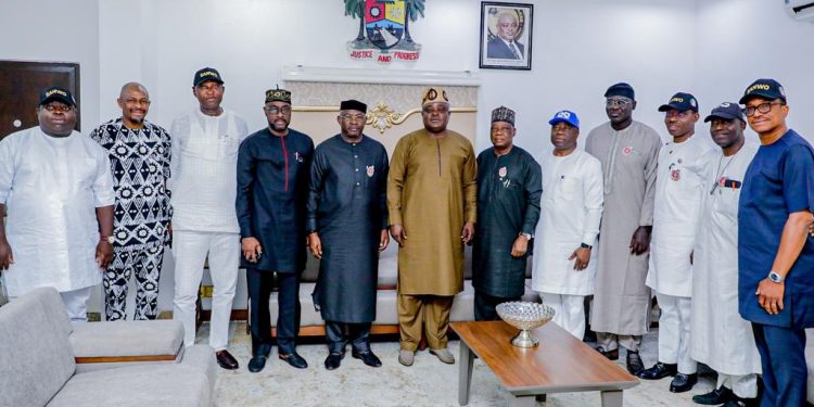 PHOTOS: Tinubu: Abdulmalik, Olonisakin, Buratai, Others Visit Lagos, Meets Lagos Speaker