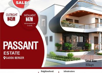 Great Offer ! Read About Passant Estate Ojodu , Berger