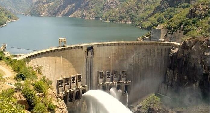 Lagdo Dam in Cameroon
