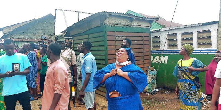 Outrage as suspected Gov Abiodun’s agents demolish Daniel’s multi-million plaza in Ijebu-Ode