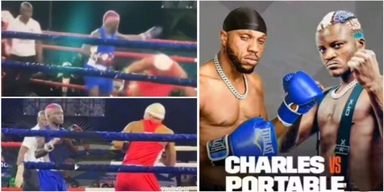 CELEBRITY BOXING MATCH