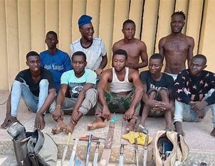 How Nine suspected robbers, cultists were nabbed in Ogun