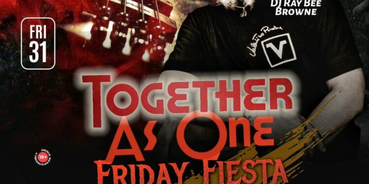 Band Lavolta teams up with DJ Ray bee Browne to deliver Together As One Friday Fiesta