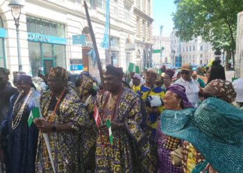 Olota of Otta Awori Kingdom Leads Celebration of Nigerian Culture at Vienna’s Adire Festival (Photos)