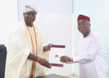 Bishop David Oyedepo honoured by Otta monarchs