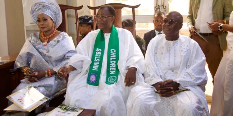 Aare Adetola Emmanuelking attends thanksgiving