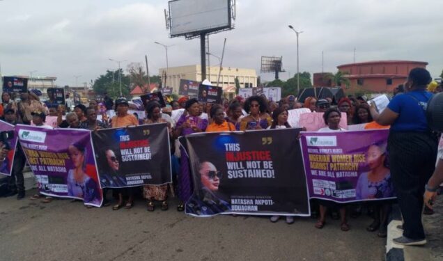 Edo State protest, Natasha Akpoti-Uduaghan suspension
