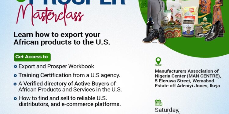Export & Prosper Masterclass Lagos