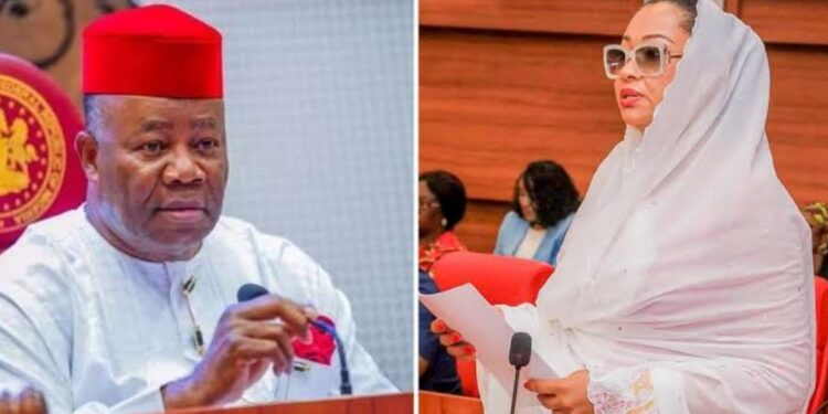 Akpabio denies Akpoti-Uduaghan claims