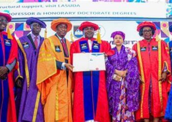 SANWO-OLU CONGRATULATES MARWA, PEDRO ON LASU’S DOCTORATE AWARDS