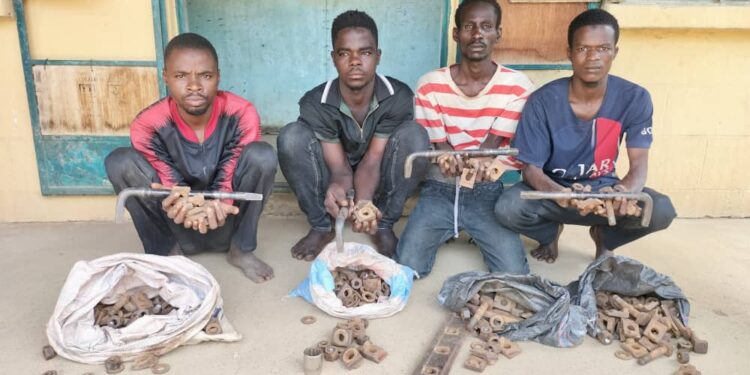 railway vandalism in Nigeria