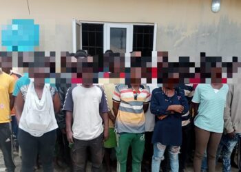 Nigeria police rescue trafficking victims