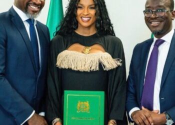 Ciara Granted Benin Citizenship