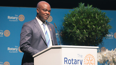 Yinka Babalola Rotary International President