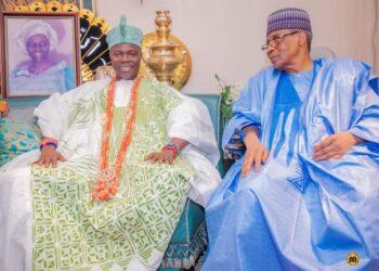 Olowu Greets Former Military President, Ibrahim Babangida At 84