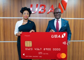 UBA Mastercard prepaid card