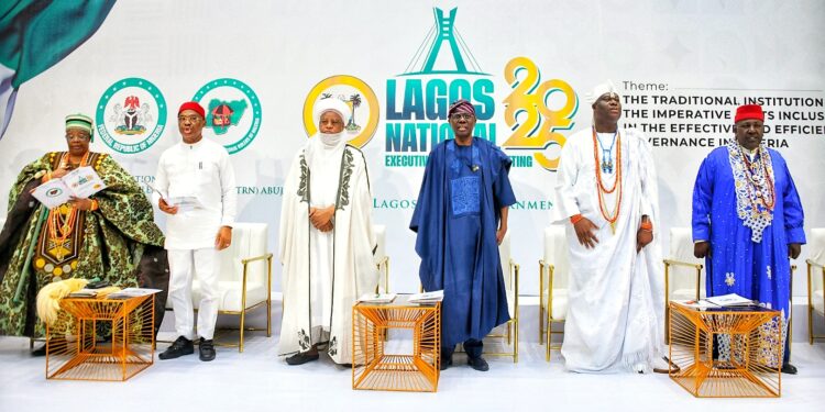 ‘WE NEED YOUR WISDOM FOR NATIONAL STABILITY’ — SANWO-OLU, UZODIMMA PUSH FOR LAWS EMPOWERING TRADITIONAL INSTITUTIONS