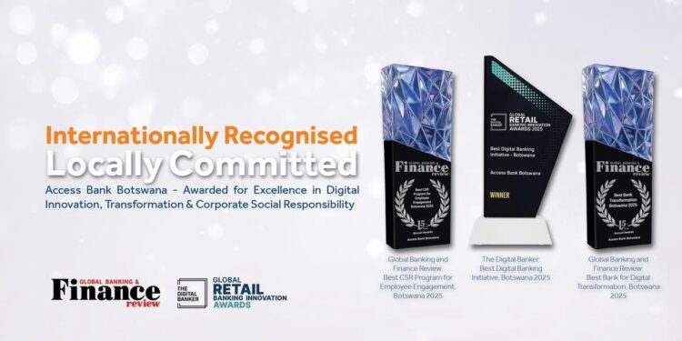 Access Bank Botswana Earns Three Global Recognitions for Innovation and Excellence