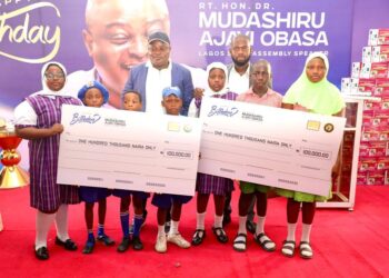 Christmas Came Early: Obasa Redeems ₦100,000 Cash Promise to 500 Lagos Public School Students