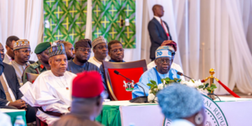 Tinubu Vows to Crush Terrorism, Tells Governors: Nigeria’s Future Depends on Action at the Grassroots