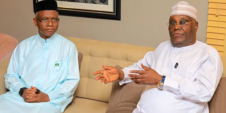 Atiku Hails El-Rufai at Birthday Amid EFCC, Thallium Controversy
