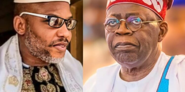 Enugu Monarch Urges Tinubu to Release Nnamdi Kanu or Return Him Abroad