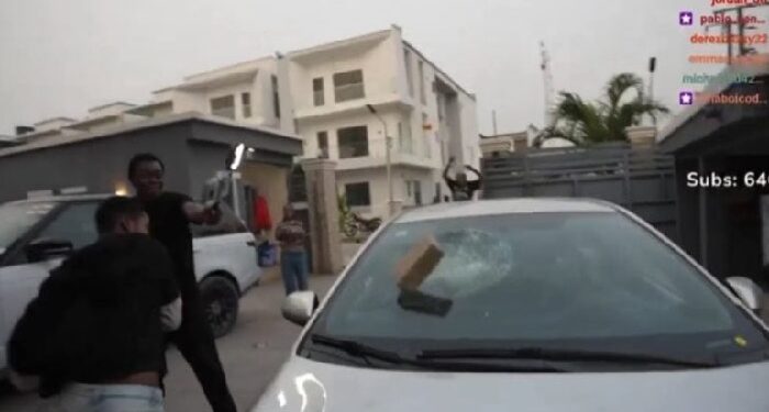 Social Media Stars Peller and Carter Efe Clash in Shocking Car-Smashing Feud