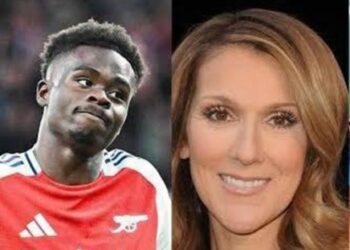 Bukayo Saka Surprises Fans, Says He Has Never Heard of Music Icon Celine Dion