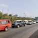Otedola Bridge Chaos: Overturned Mack Truck Spills Containers, Triggers Massive Gridlock on Lagos-Ibadan Expressway