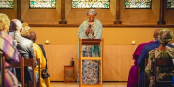 Oluremi Tinubu Preaches Compassion, Love at Lambeth Palace During UK State Visit