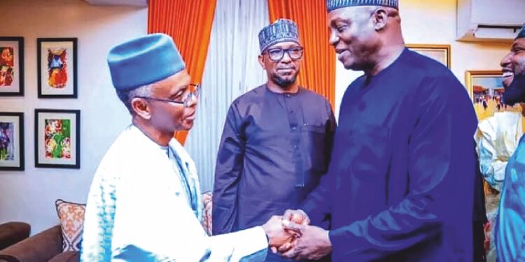 APC Chairman Yilwatda Leads High-Profile Condolence Visits to El-Rufai Over Mother’s Death